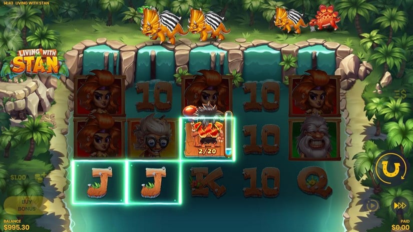 Living with Stan slot screen 2