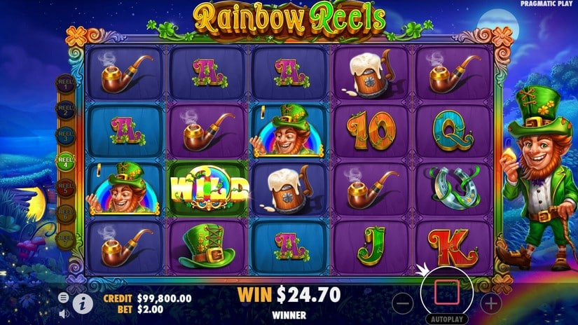 Rainbow Reels slot screen 6