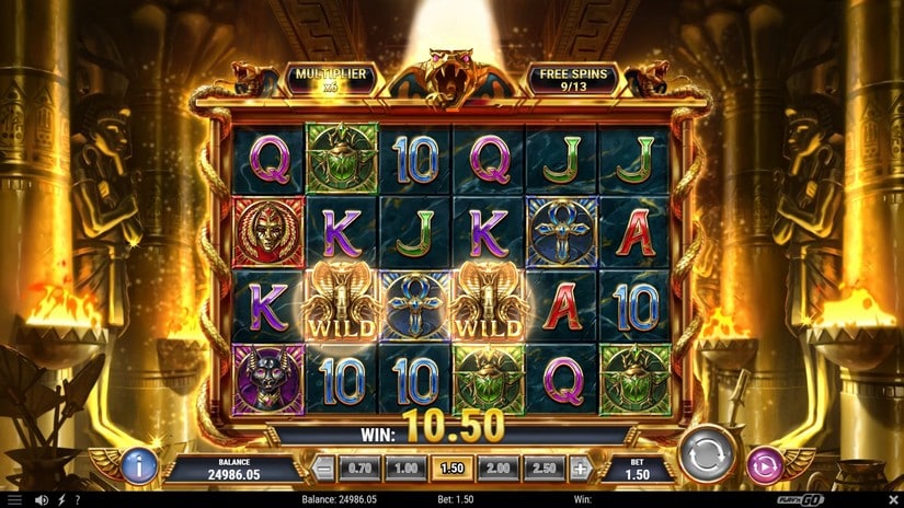 Tomb of Gold slot screen 5