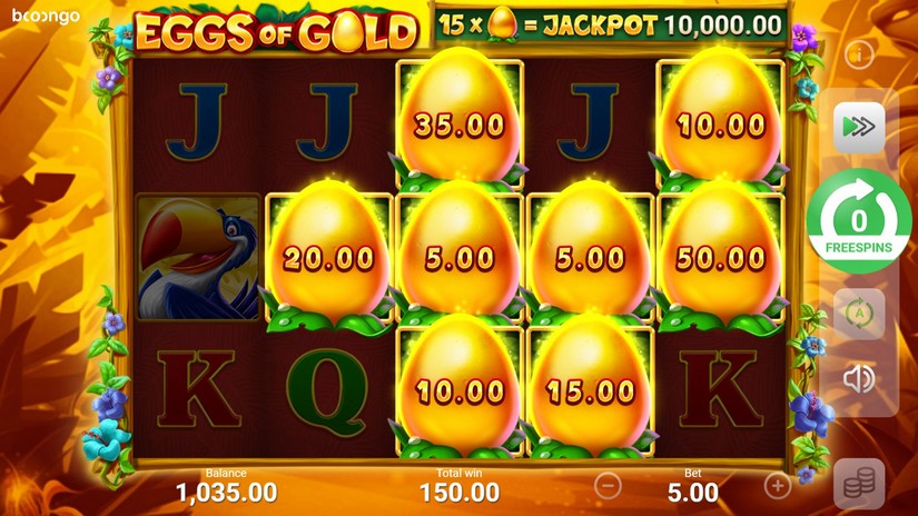 Eggs of Gold slot screen 5