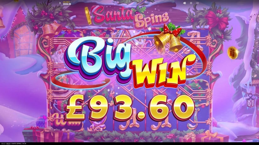 Santa Spins slot screen 5