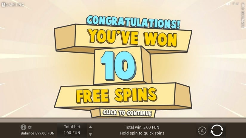 Dice Bonanza slot screen 3