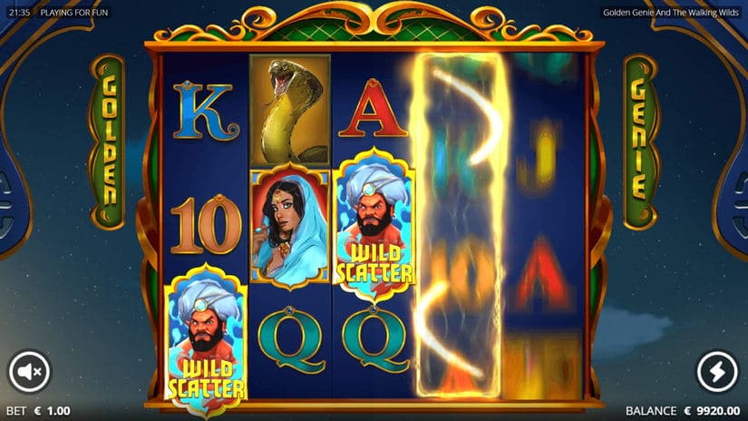 Golden Genie slot screen 2