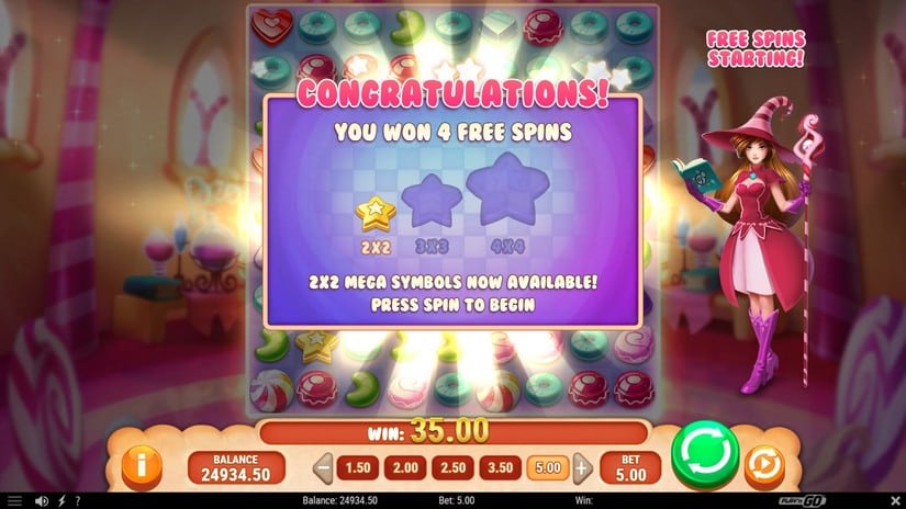 Sweet Alchemy 2 slot screen 4