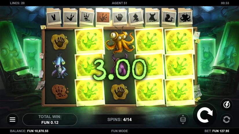 Agent 51 slot screen 6