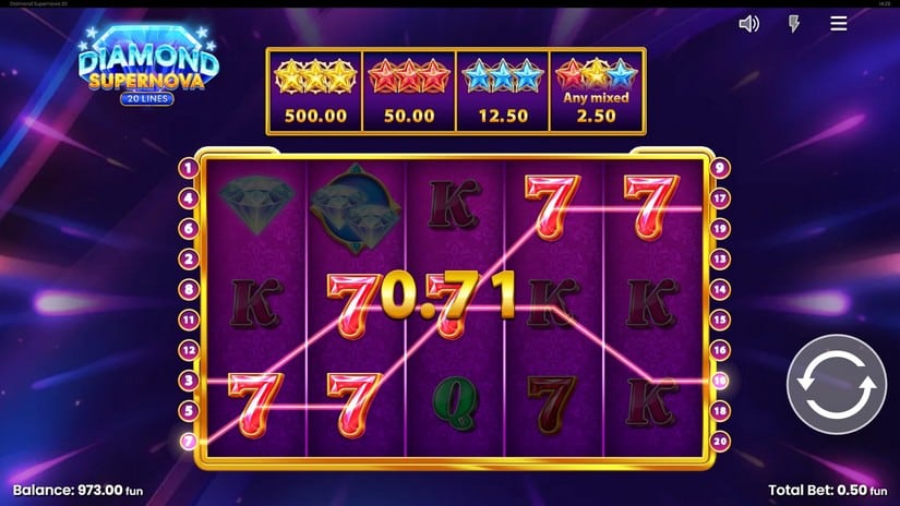 Diamond Supernova 20 slot screen 3