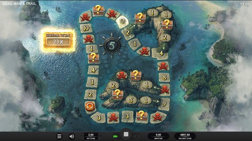 Dead Mans Trail slot screen 8