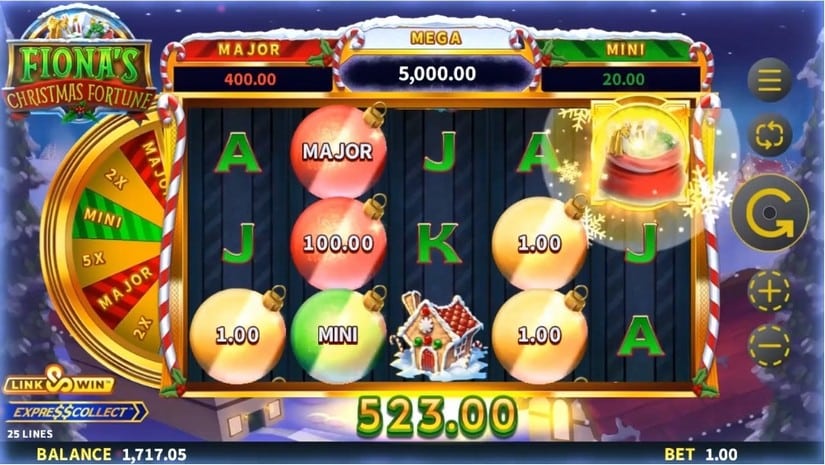 Fiona’s Christmas Fortune slot screen 4