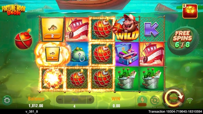 Fortune Hook Boom slot screen 4