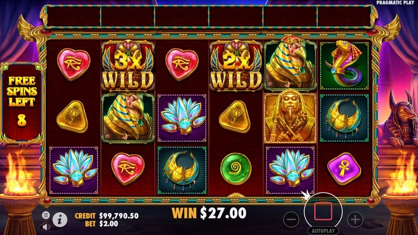 Book of Golden Sands slot screen 5