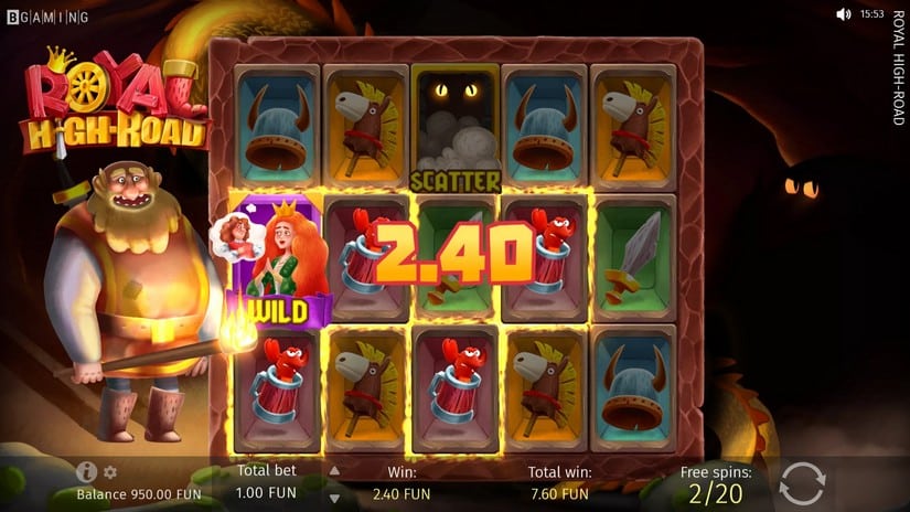 Royal High-Road slot screen 4