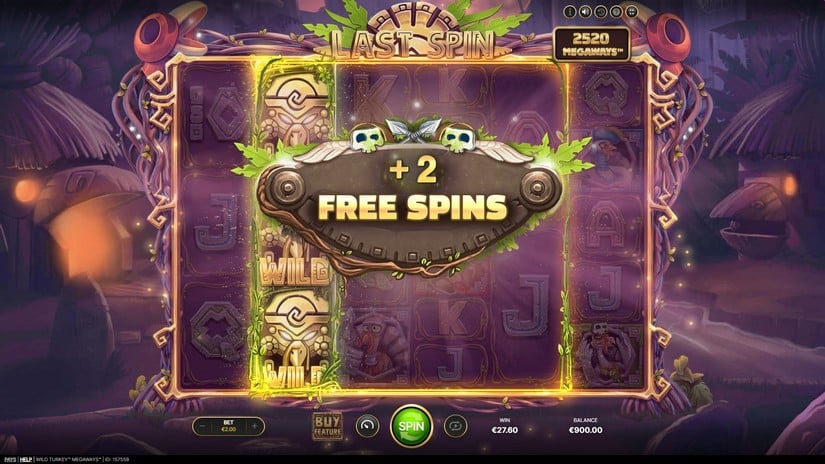 Wild Turkey Megaways slot screen 5