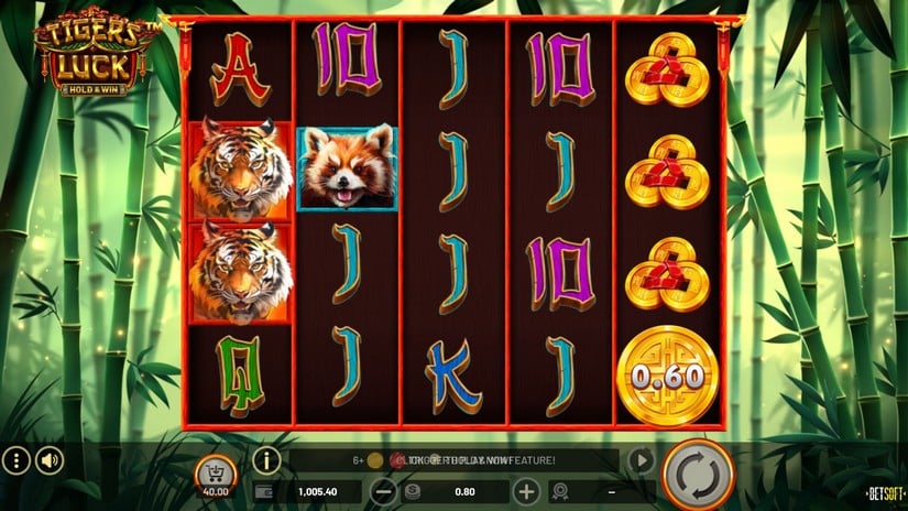 Tiger’s Luck slot screen 1