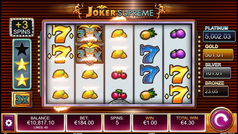 Joker Supreme slot screen 3