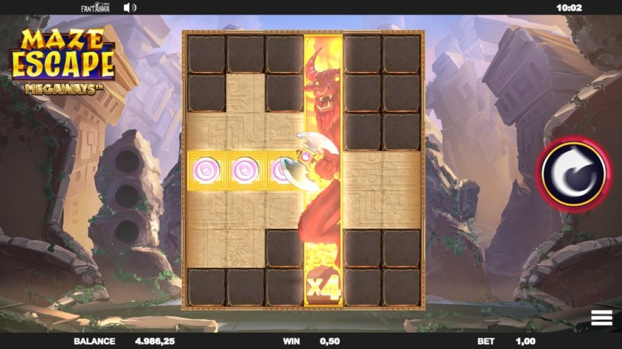 Maze Escape Megaways slot screen 2