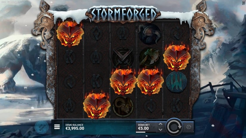 Stormforged slot screen 2
