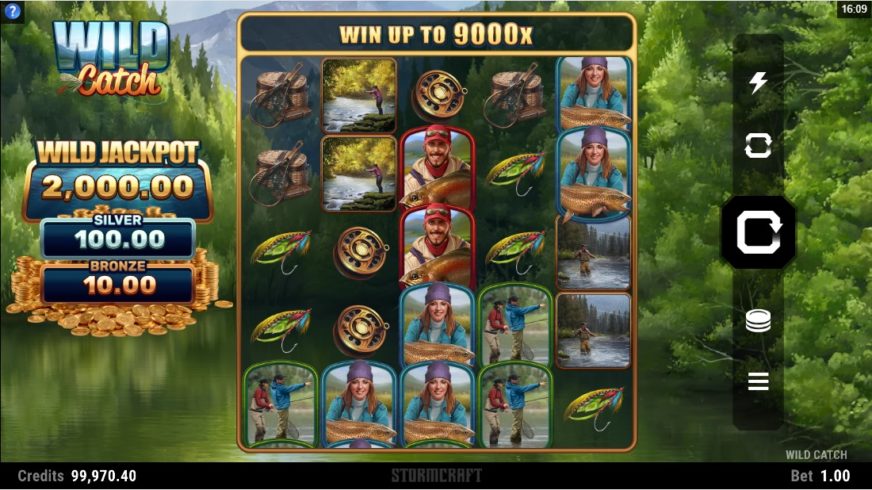 Wild Catch slot screen 1