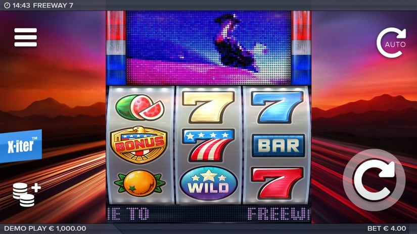 Freeway 7 slot screen 1