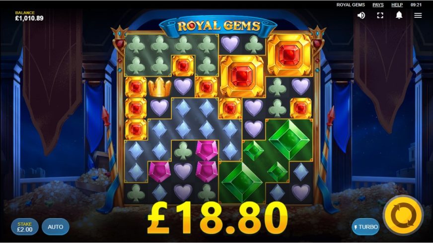Royal Gems slot screen 3