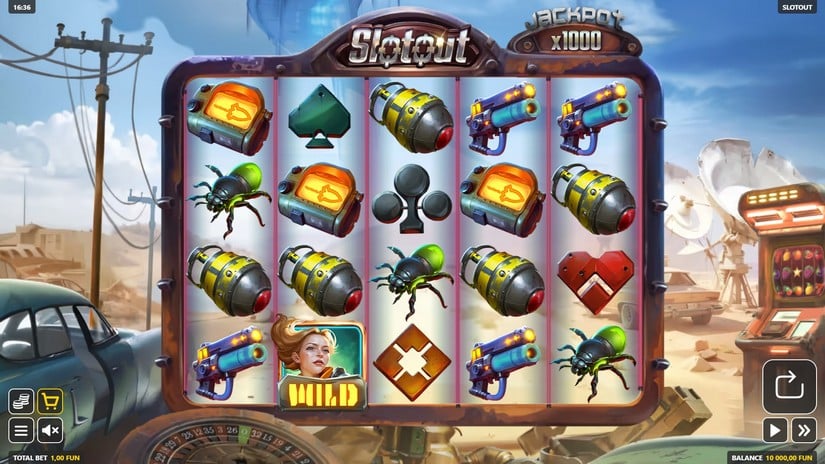 Slotout slot screen 3