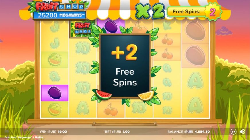 Fruit Shop MegaWays slot screen 3