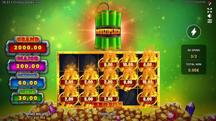 Trinity Gold Link: Running Wins slot screen 4