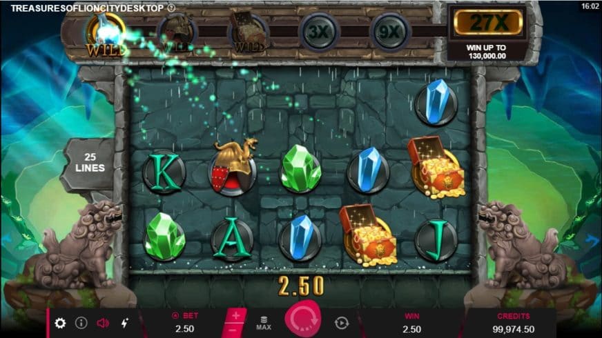 Treasures of Lion City slot screen 2