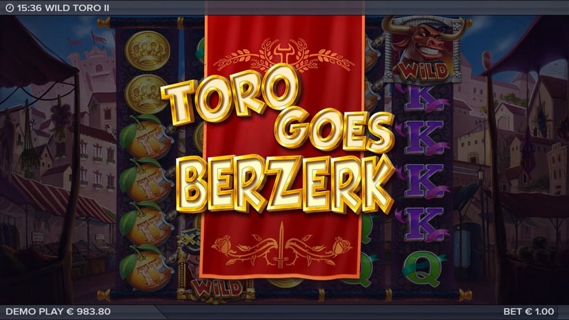 Wild Toro 2 slot screen 4