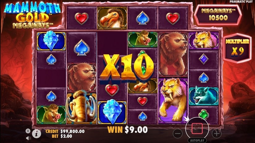 Mammoth Gold Megaways slot screen 6