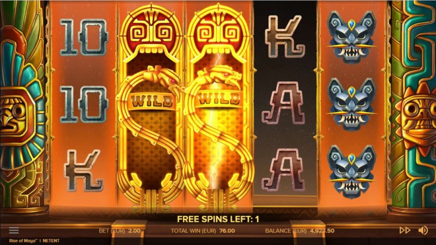 Rise of Maya slot screen 5