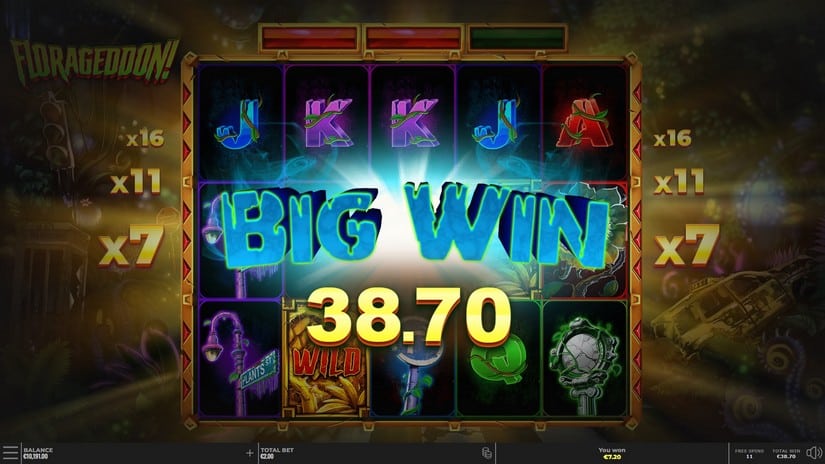 Florageddon! slot screen 7