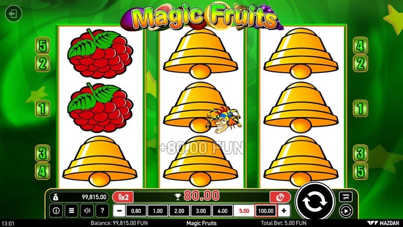 Magic Fruits slot screen 3