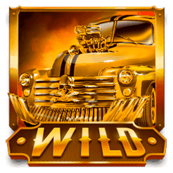 Wild Symbol of Hot Rod Racers Slot