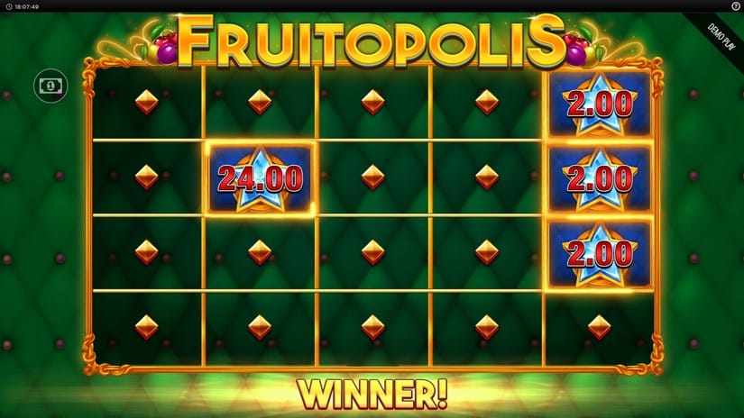 Fruitopolis: Fortune Play slot screen 4