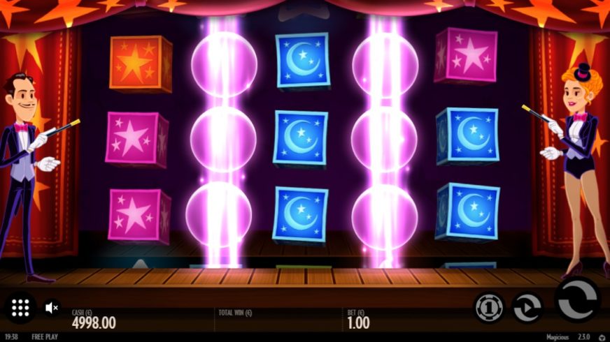 Magicious slot screen 3