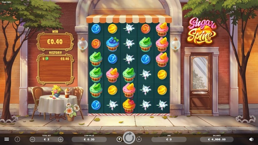 Sugar Spins slot screen 2