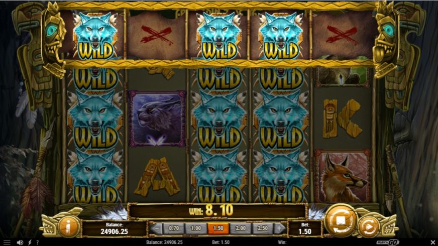 Coywolf Cash slot screen 4