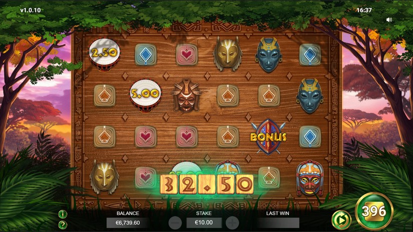 Jambo Cash slot screen 4