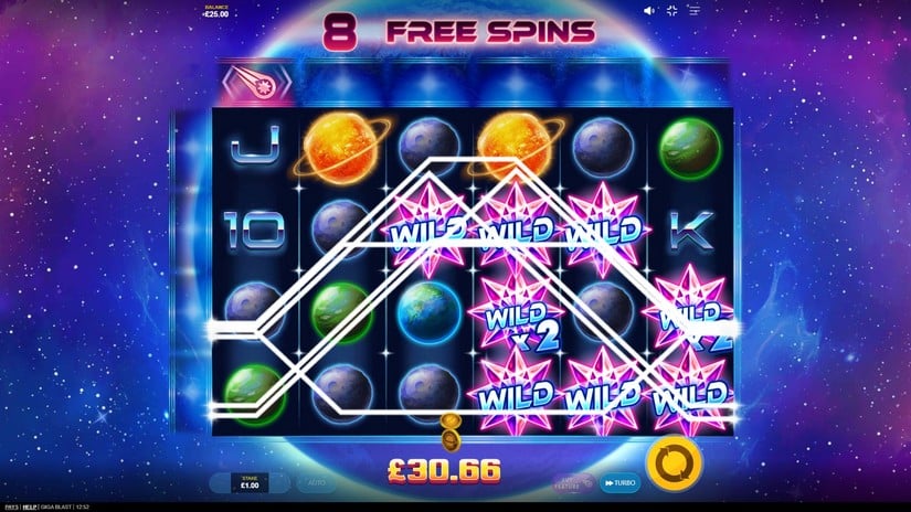 Giga Blast slot screen 5