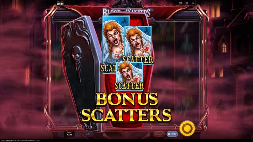 Blood Suckers Megaways slot screen 2