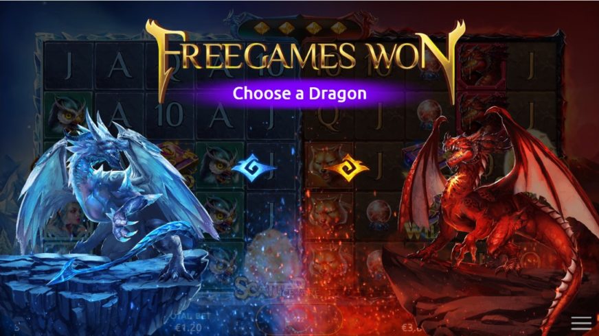 Ice and Fire slot screen 4