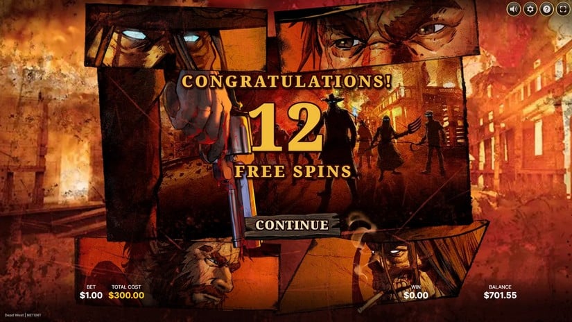 Dead West — RTP, Free Demo, Bonus Features & slot screen 3