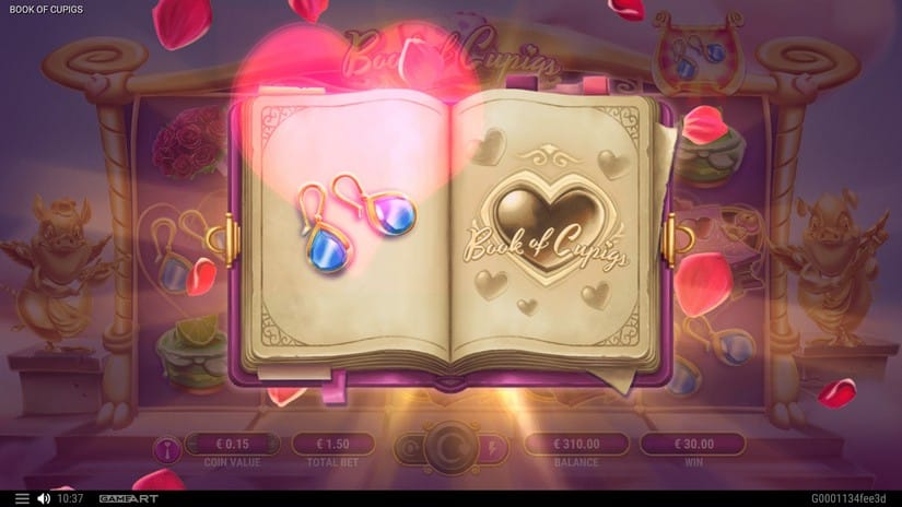 Book of Cupigs slot screen 5