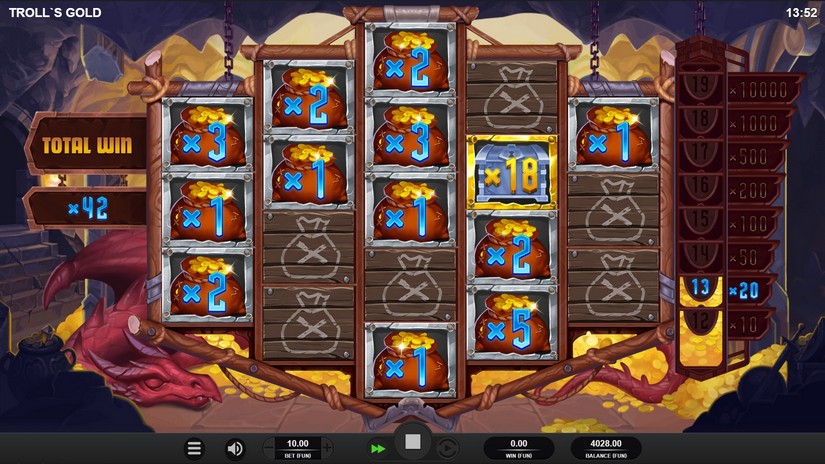 Troll’s Gold slot screen 5
