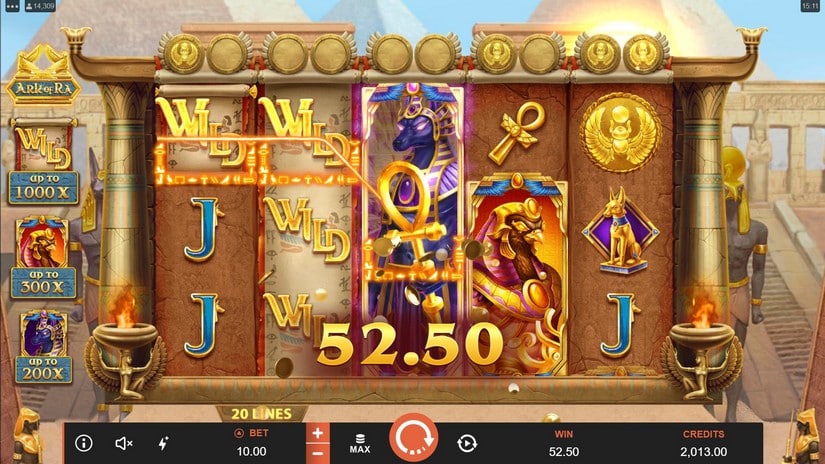 Ark of Ra slot screen 4