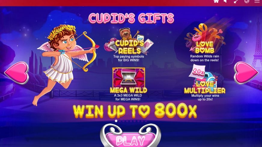 Lucky Valentine slot screen 2