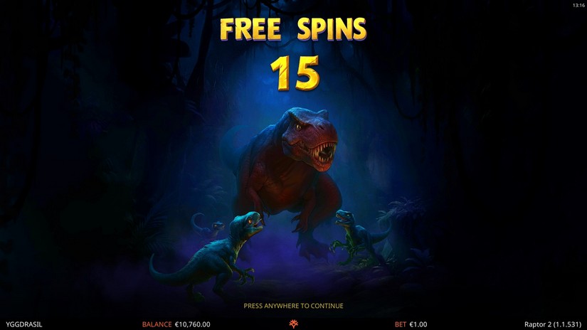 Raptor 2 slot screen 3