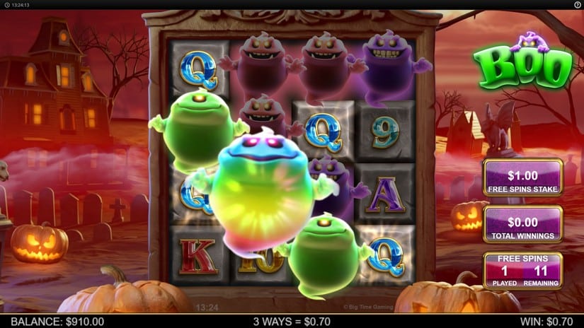 Boo slot screen 3