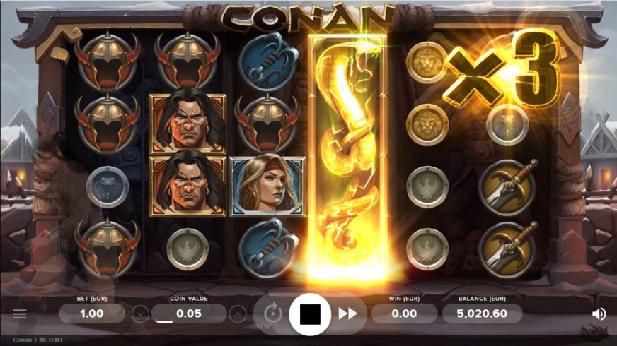 Conan slot screen 3