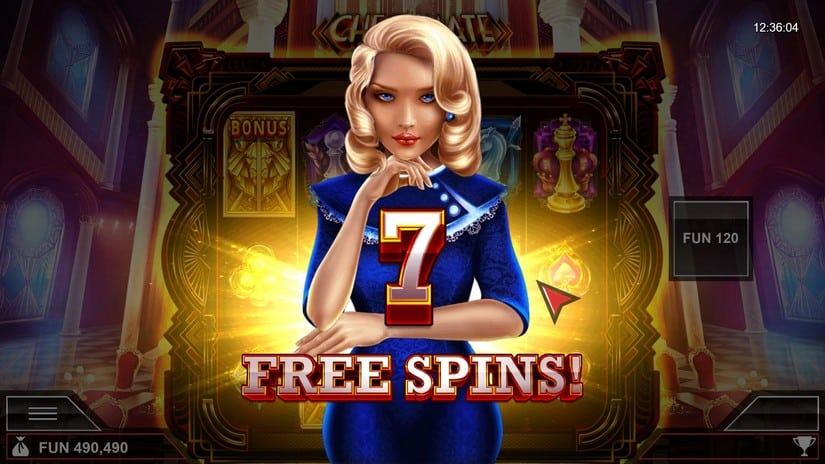 Checkmate Hot1 slot screen 3